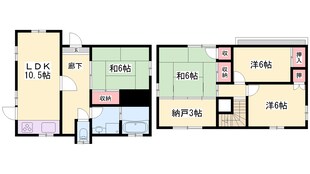 御立西O-houseの物件間取画像